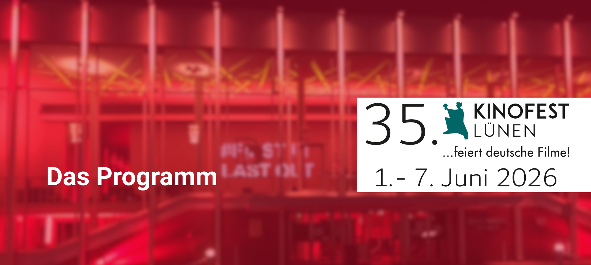 Kinofest Lünen vom 1. bis 7. Juni 2026