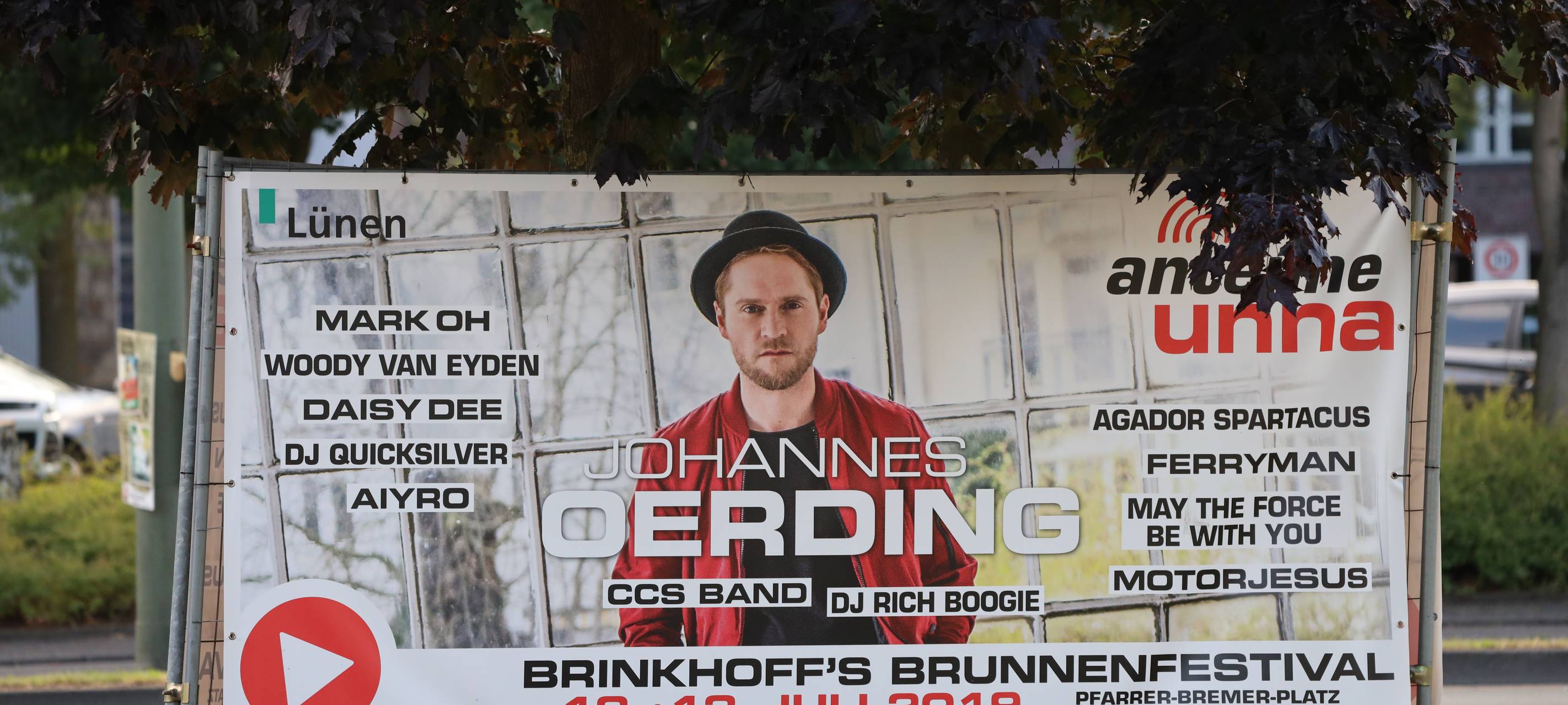 Johannes Oerding in Lünen