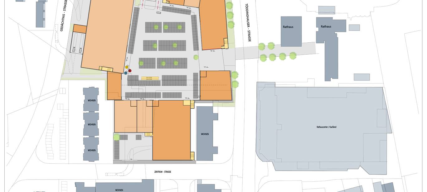 Abriss der Turmarkaden beginnt