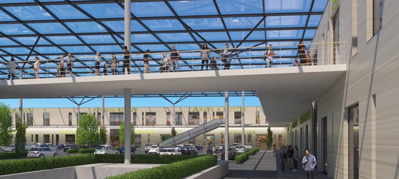 Abriss der Turmarkaden beginnt