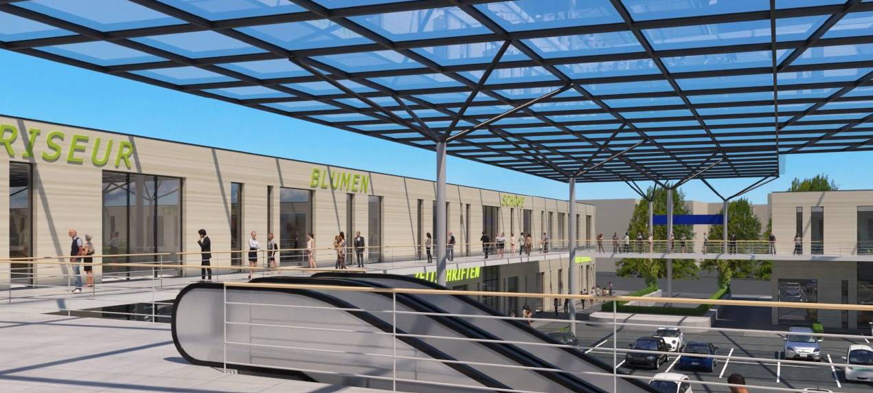 Abriss der Turmarkaden beginnt