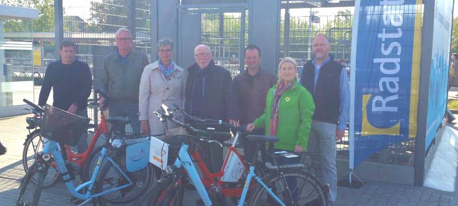 Neue Radstation in Holzwickede eröffnet