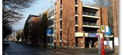 Parkhaus wird saniert
