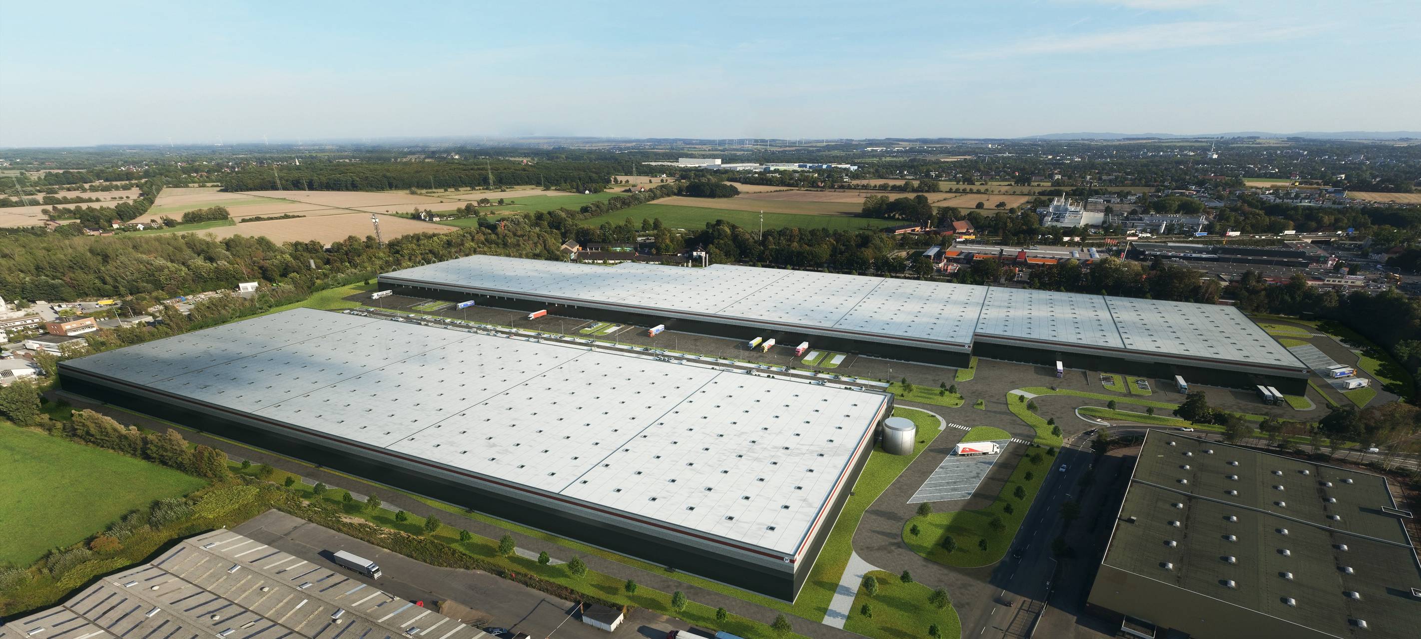 "flaschenpost" aus dem Logistikpark