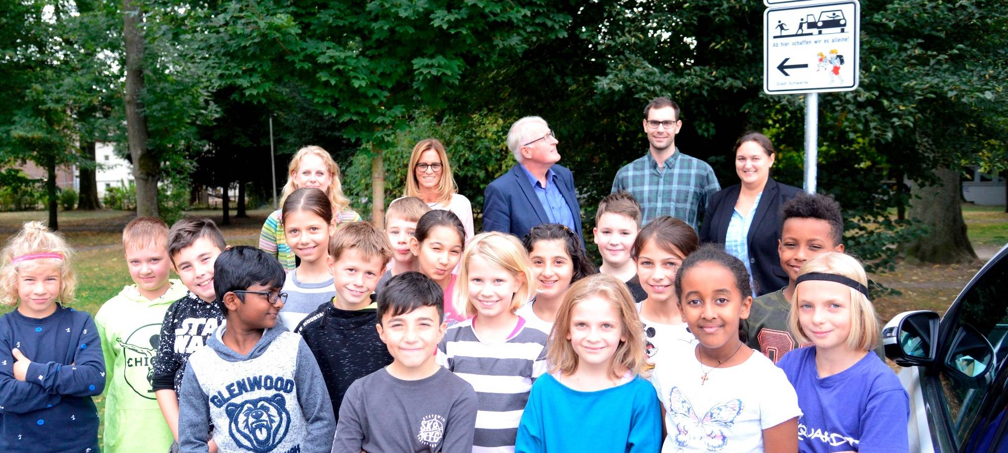 Haltestelle fürs Elterntaxi