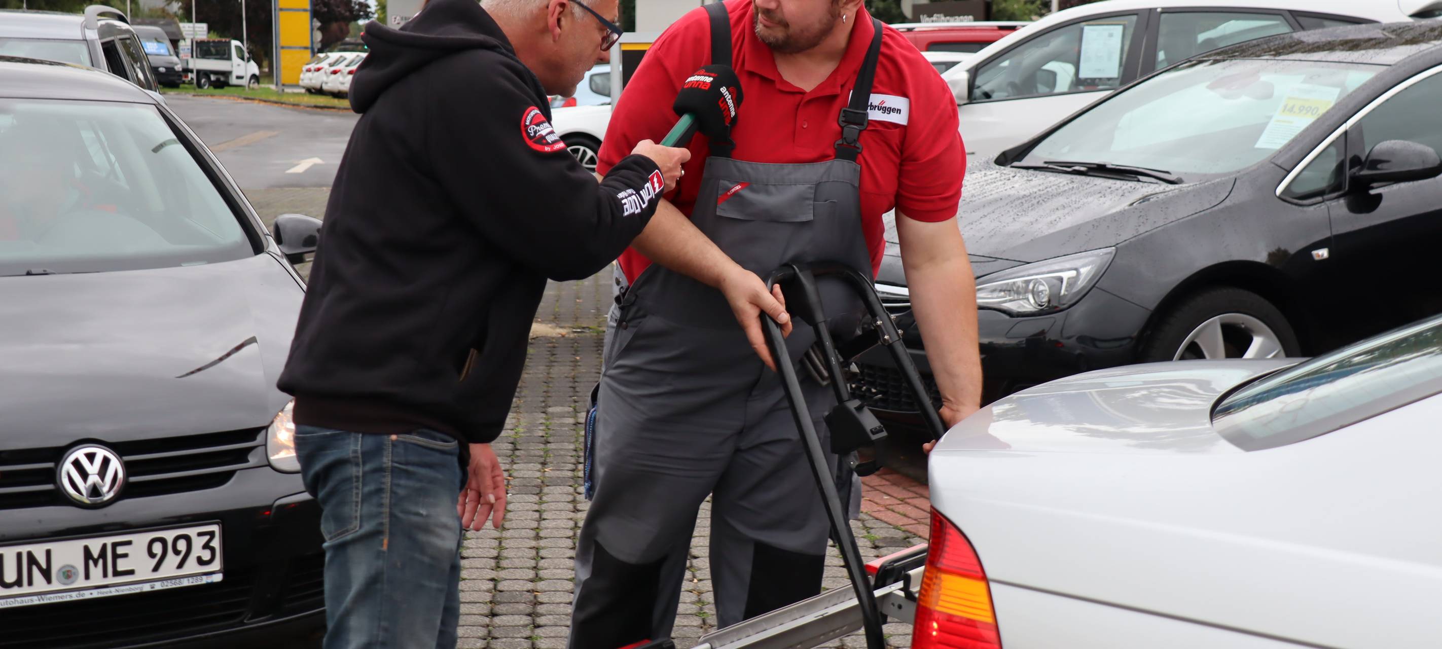 Autowaschen mit Antenne Unna