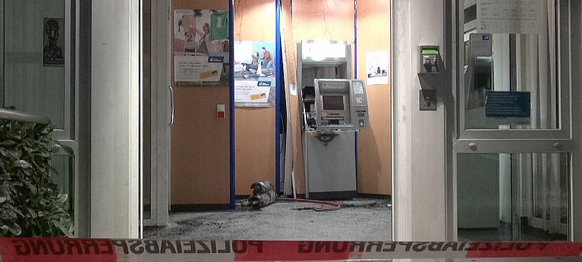 Geldautomat in Selm gesprengt