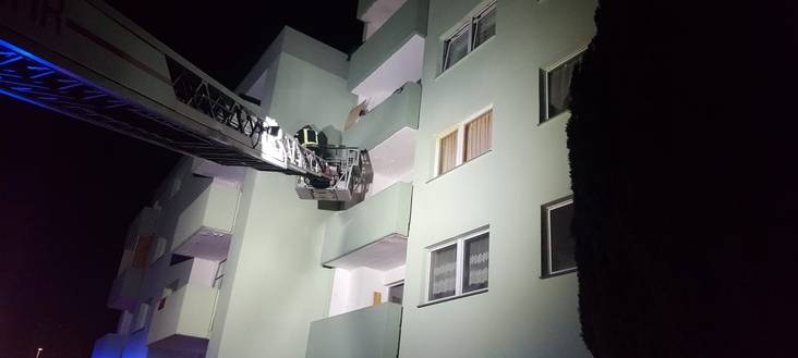 Wieder Brand an der Arnold-Straße