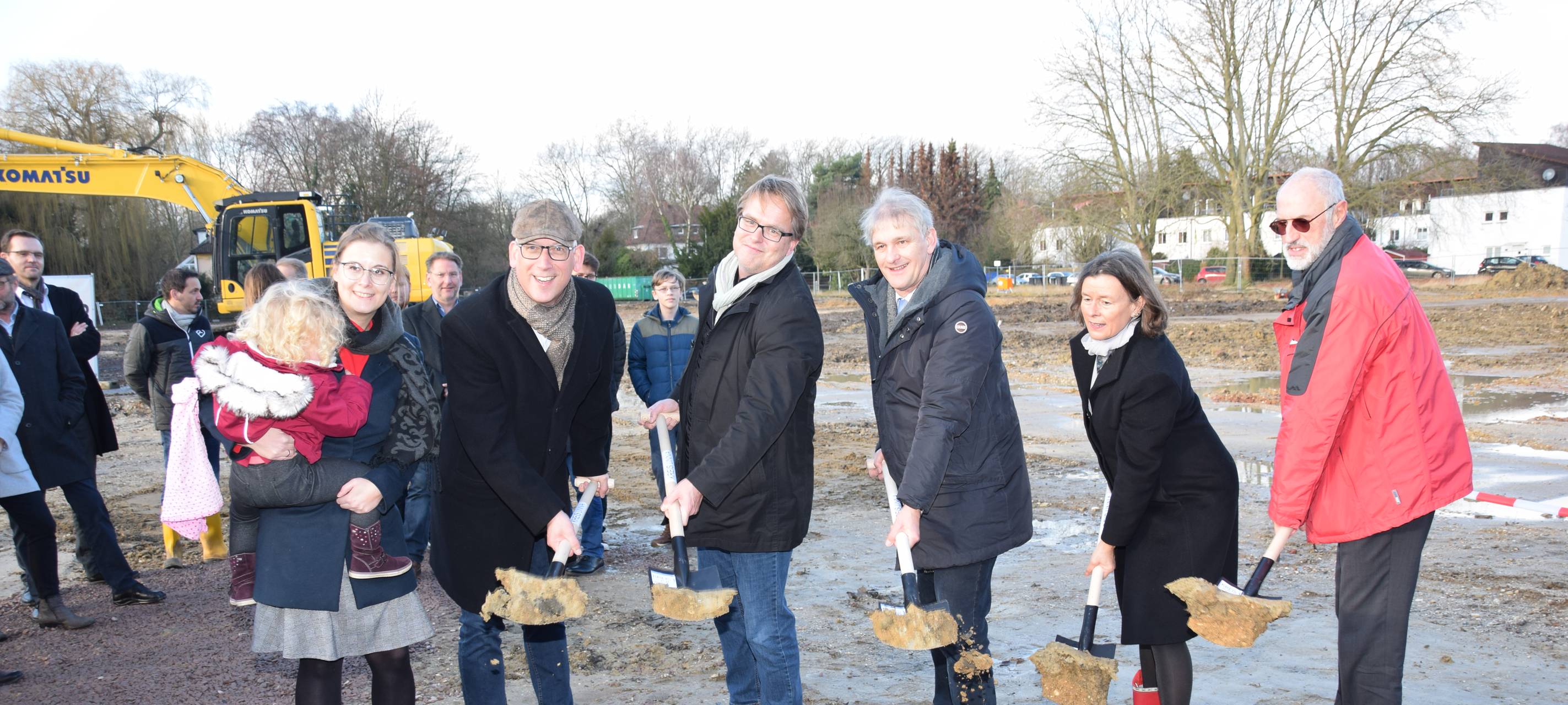 Spatenstich für Bildungscampus des Kreises