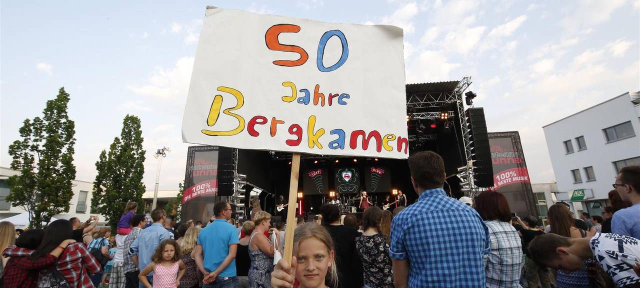 Bergkamen feiert den 50. Geburtstag