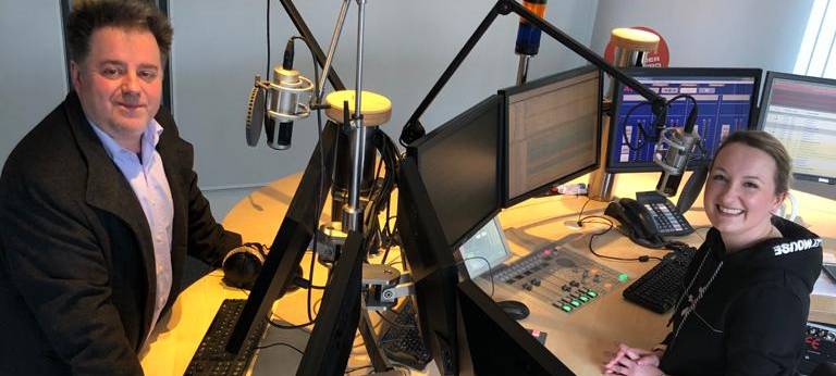 Raimon Weber bei uns im Studio