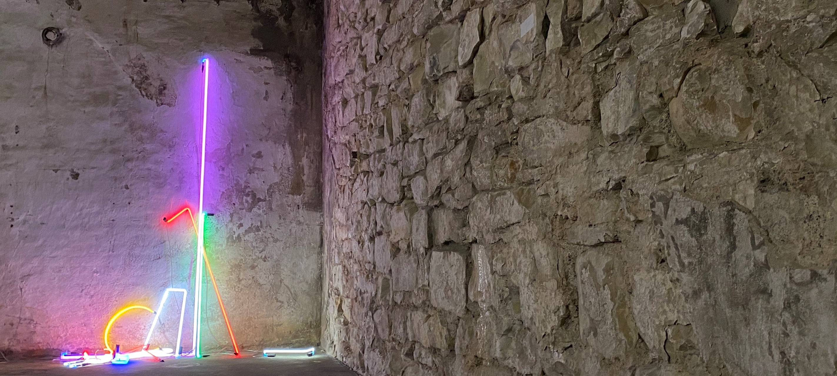 Lichtkunst in Unna: Die Ausstellung Neon Delight