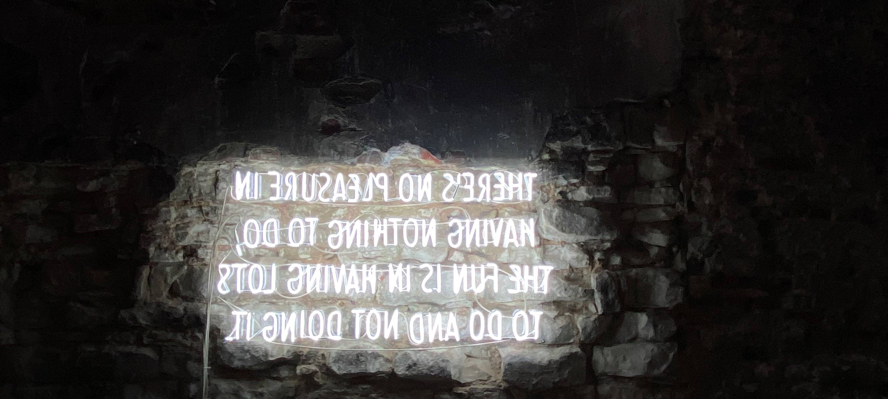 Lichtkunst in Unna: Die Ausstellung Neon Delight