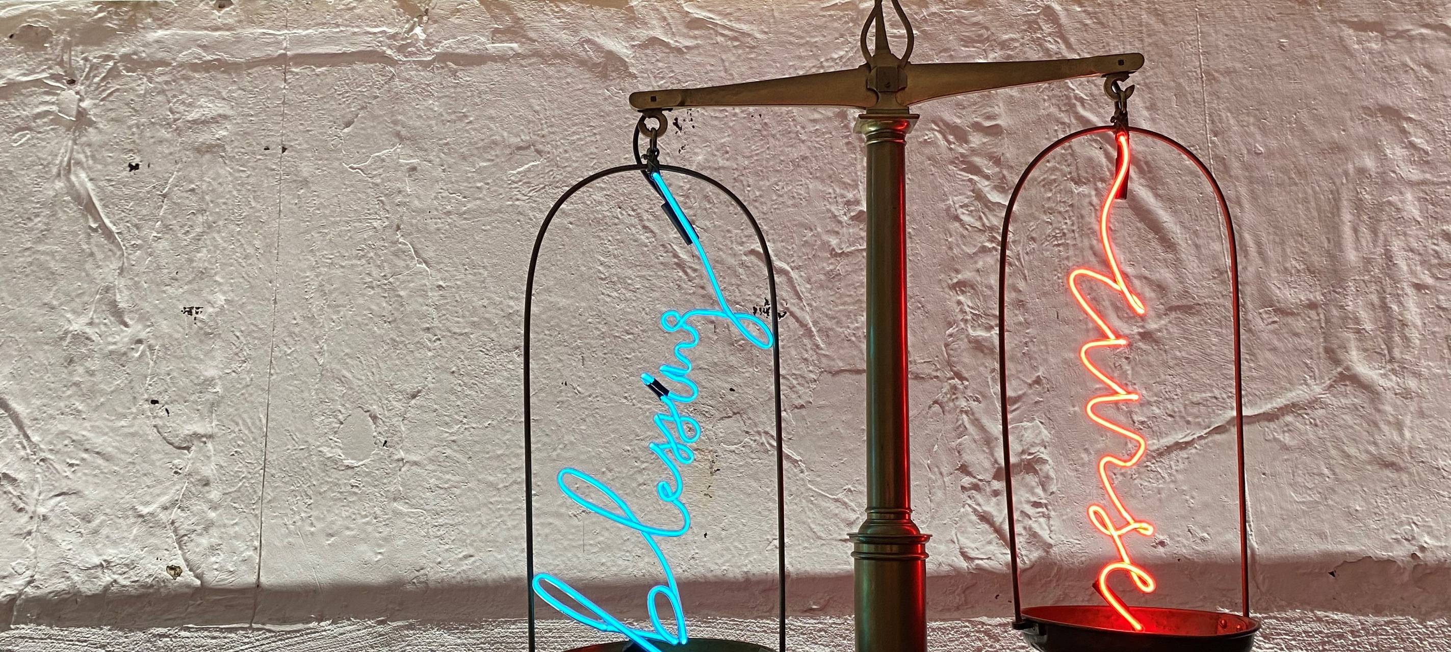 Lichtkunst in Unna: Die Ausstellung Neon Delight