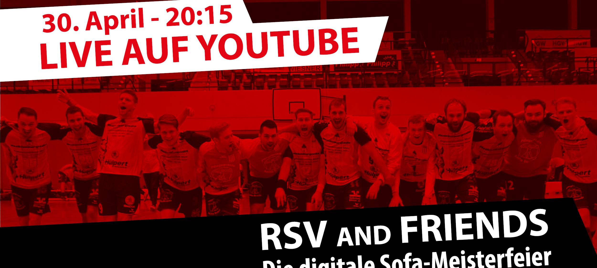 Virtuelle Meisterfeier des RSV