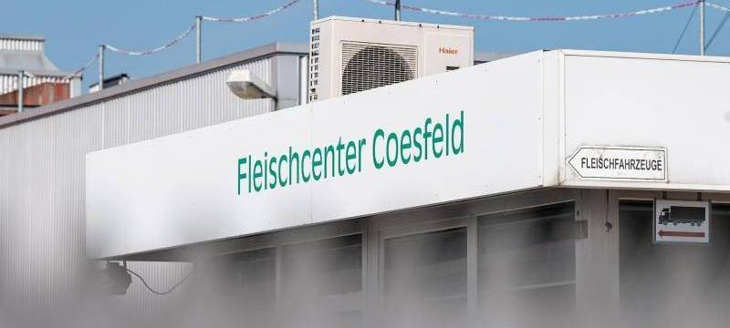 Kein Corona bei Westfleisch in Hamm