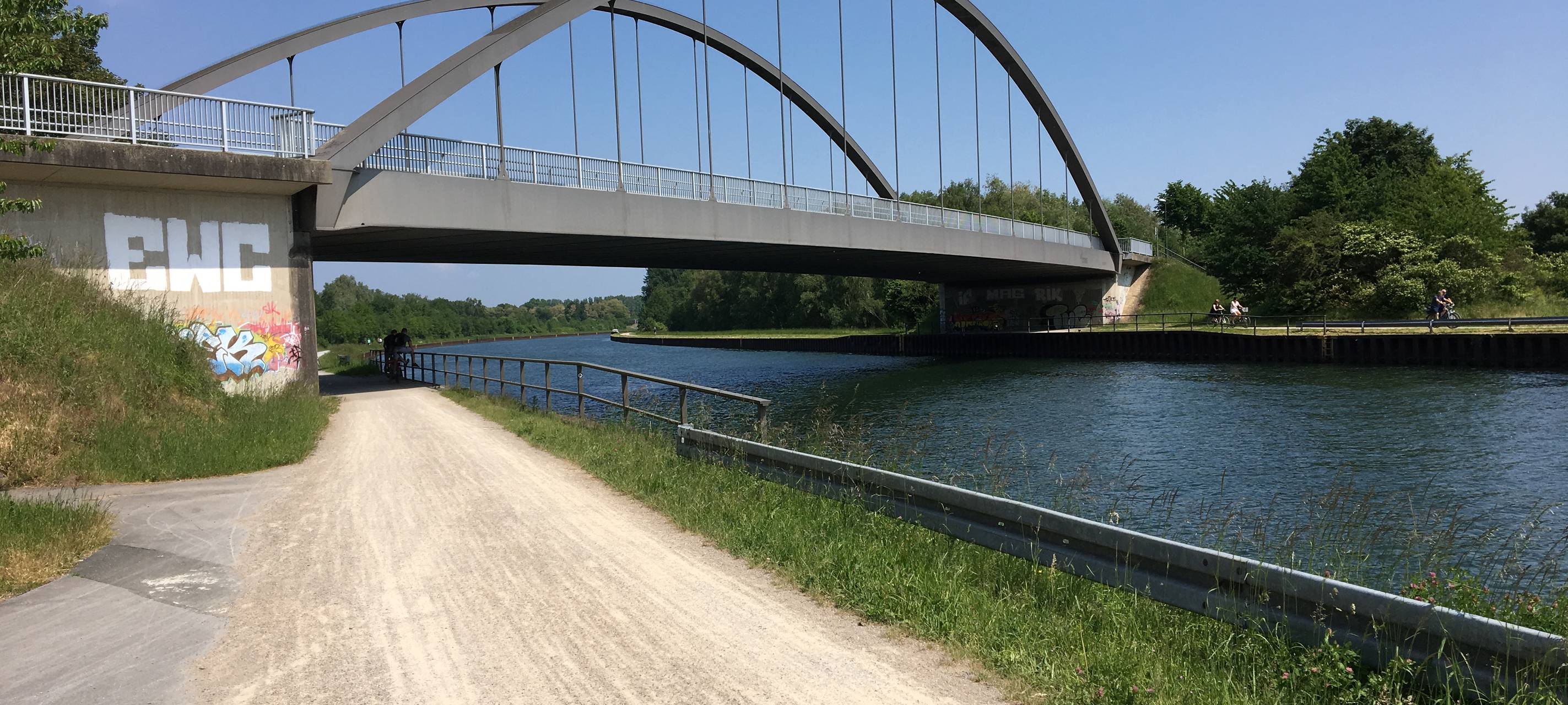 Zur IGA: Radweg zwischen Bergkamen und Lünen