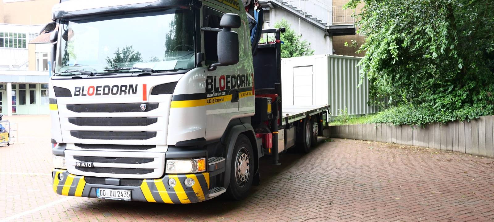 Container am Pestalozzi Gymnasium