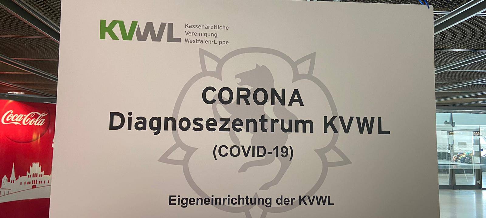 Corona-Testzentrum Dortmund Airport