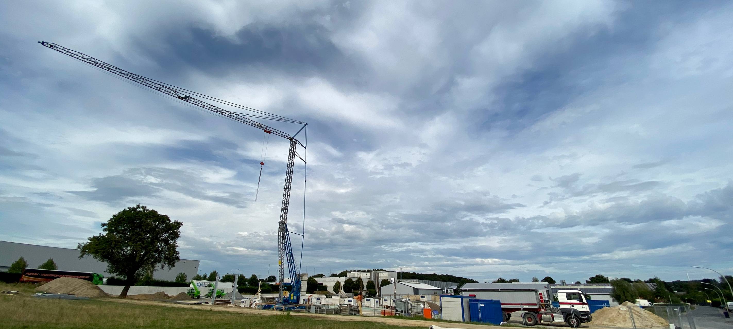 Gelände der Firma Paribal im Nordlippepark Werne