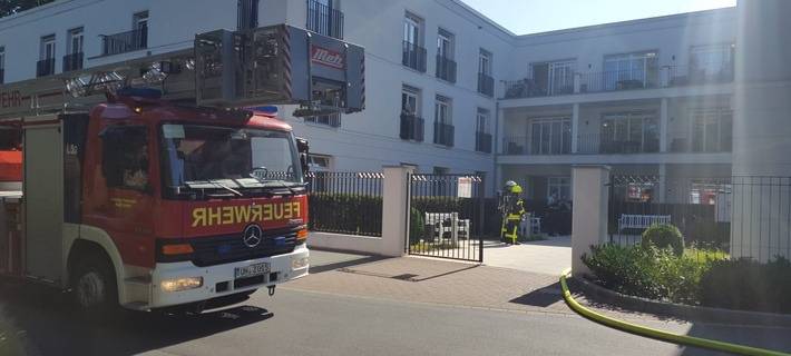 In Kamen gab es einen Brandverdacht in einem Senioren- und Pflegeheim am Koppelteich.