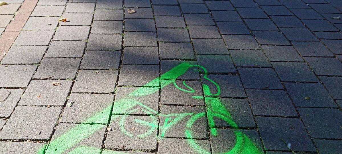 Selm: Warn-Symbole für Geisterradler