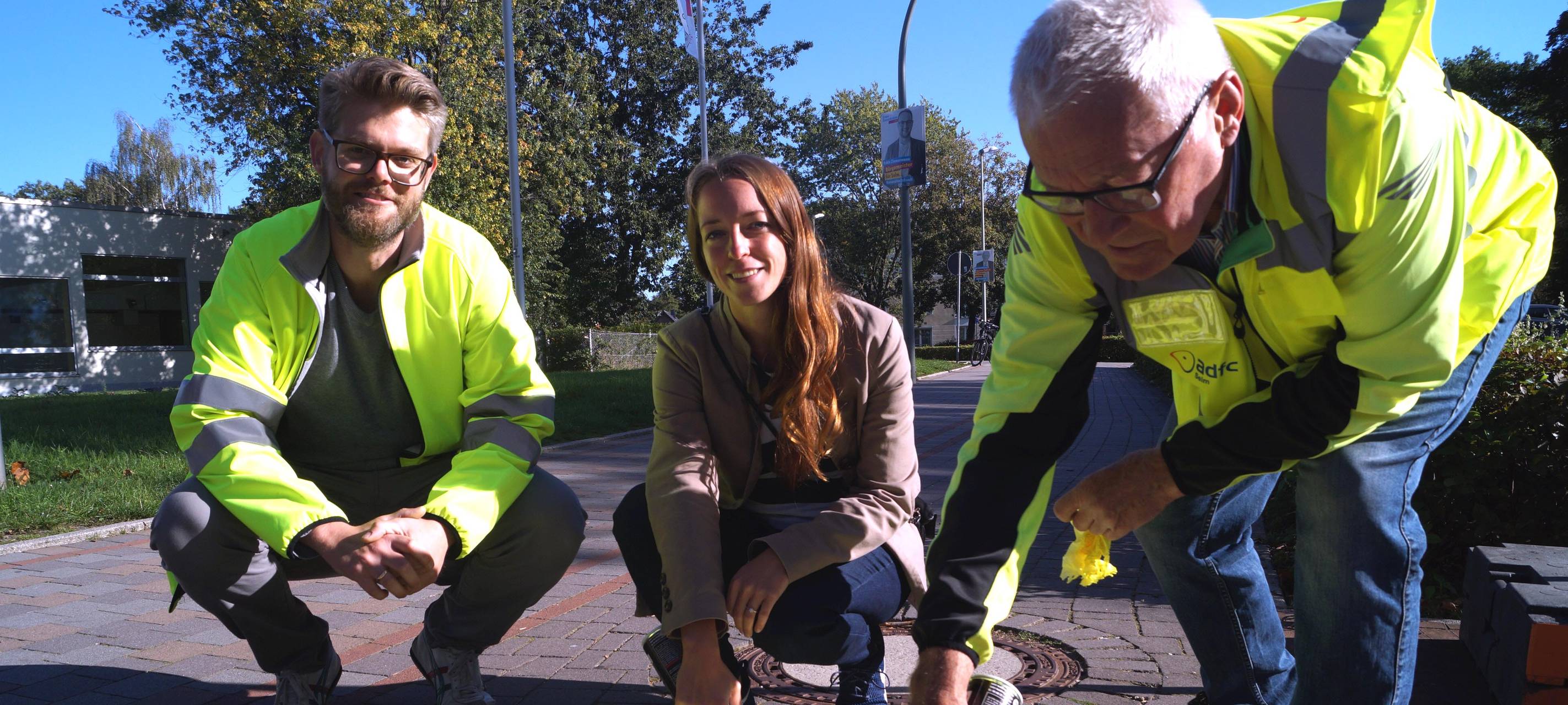 In Selm sehen Radfahrer möglicherweise bald öfter "Geister". Immer dann, wenn sie den Radweg auf der falschen Straßenseite benutzen. Das ist eine Aktion der Stadtverwaltung und des ADFC.