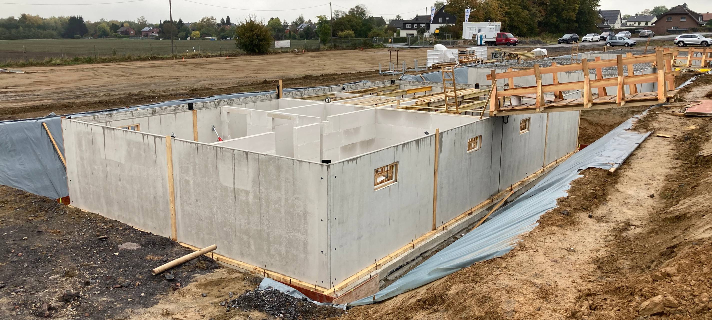 Auf dem Gelände der Emscherkaserne entsteht ein Wohnpark.