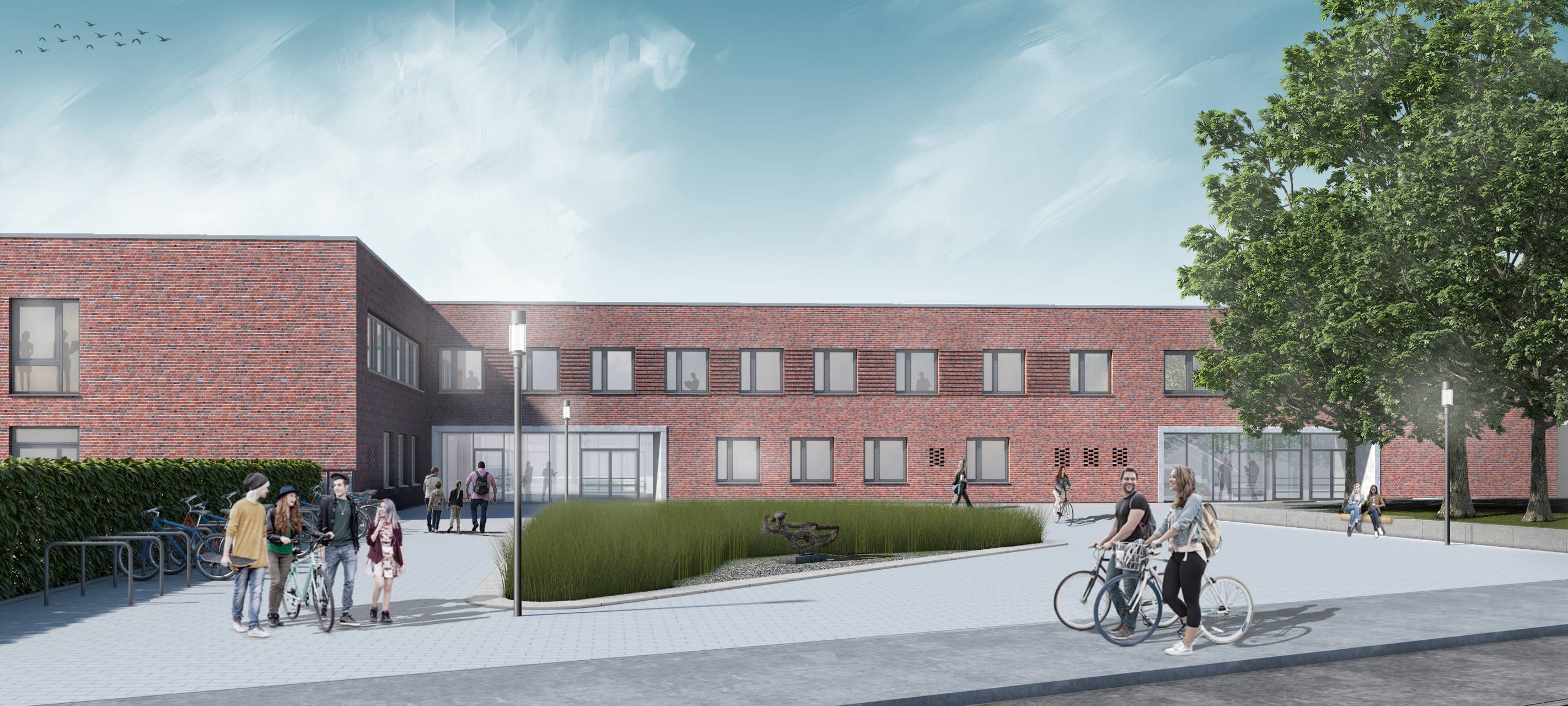 Neubau am Bildungscampus Unna