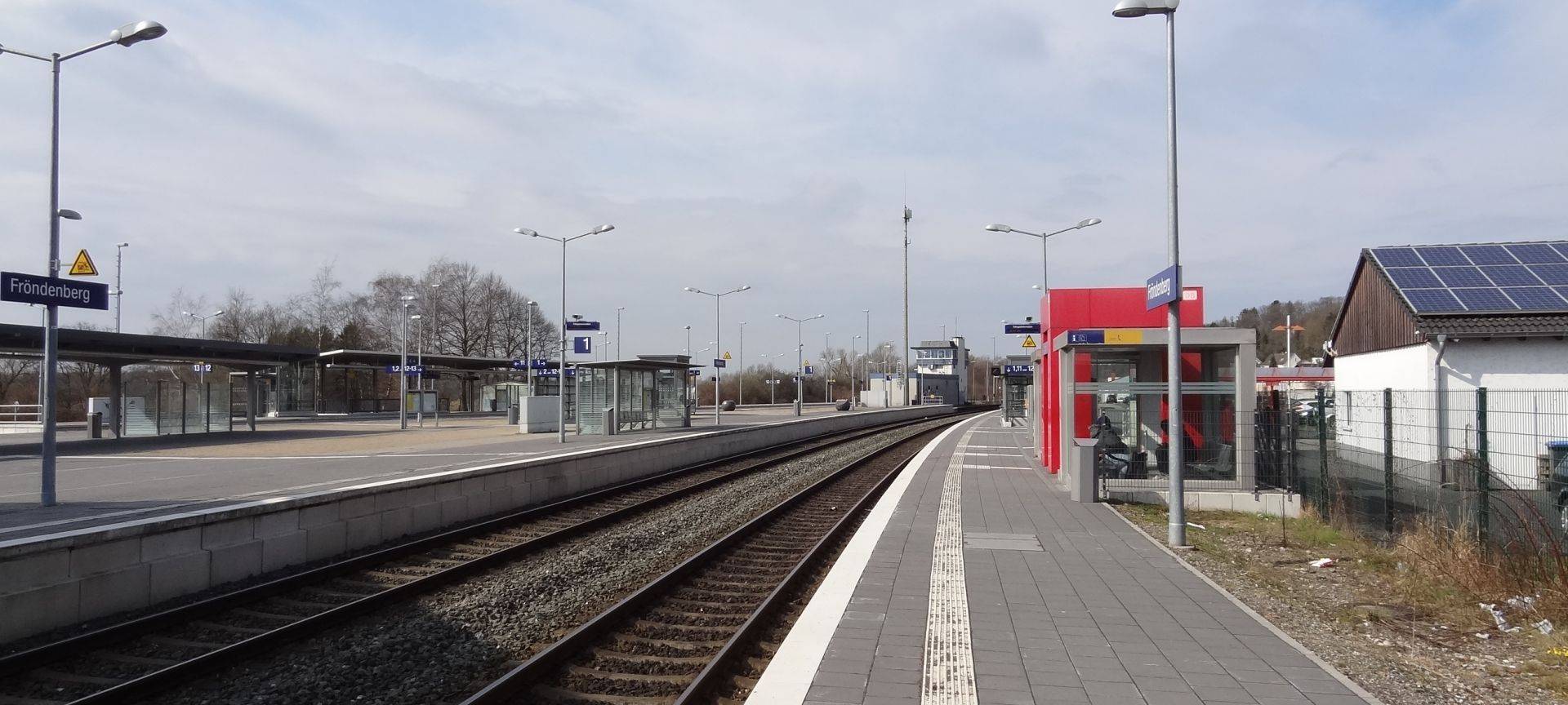 Gleisarbeiten bei Fröndenberg