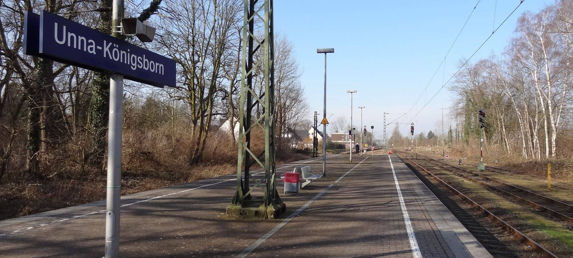 Unna-Königsborn: Bahn erneuert Gleise