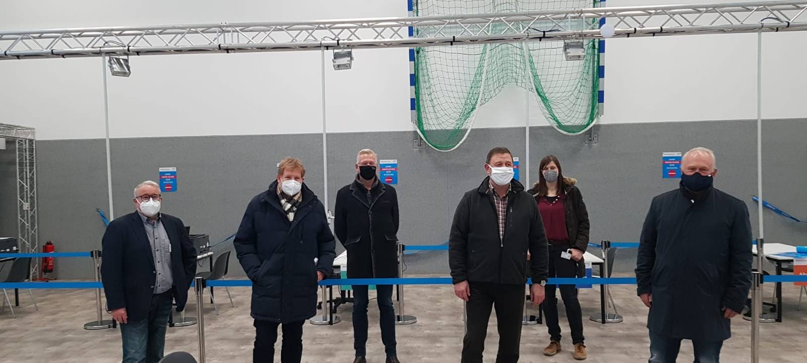 Impfzentrum für den Kreis Unna einsatzbereit