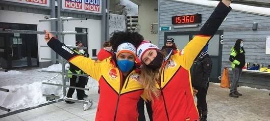 Die gebürtige Unnaerin Laura Nolte ist am Wochenende Europameisterin im Bobfahren geworden. Beim Weltcup in Winterberg gewann die 22-Jährige den Titel mit ihrer Anschieberin Deborah Levi.