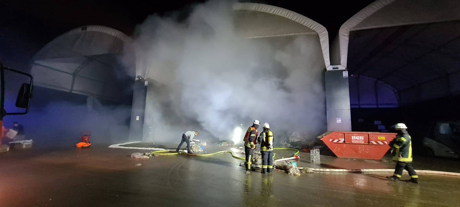 Brand in Werne