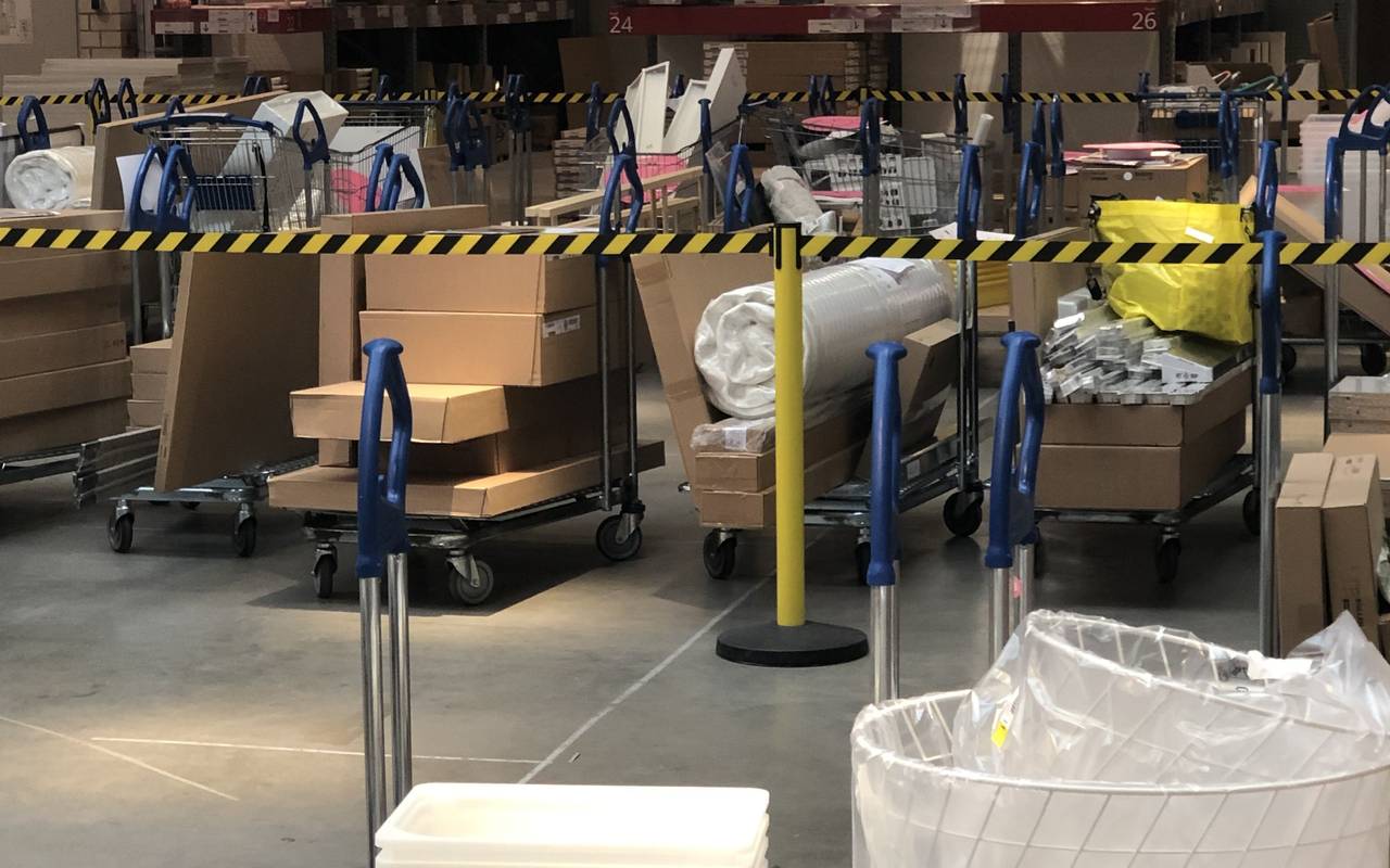 Click and Collect: Hinter den Kulissen bei IKEA Kamen - Antenne Unna