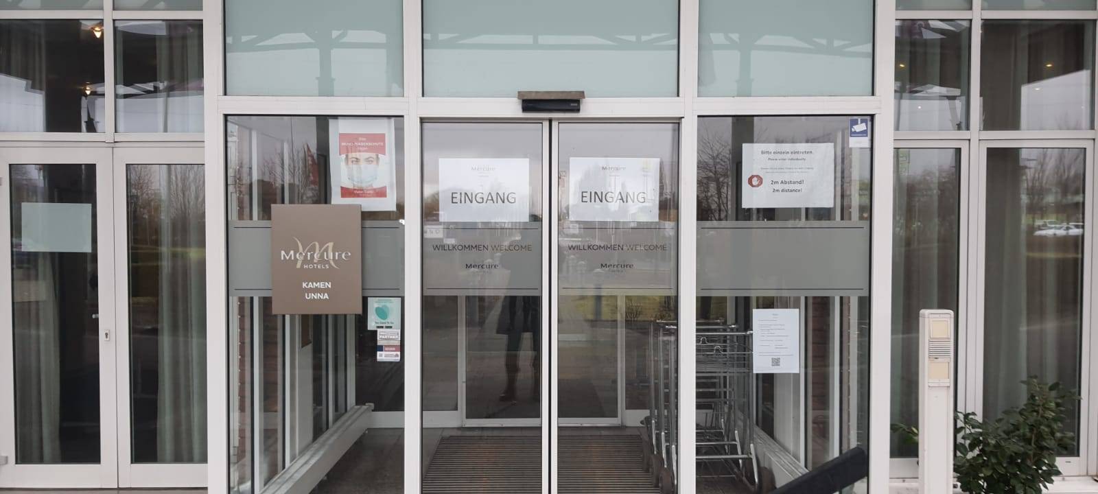 Alleine im Hotel Mercure in Kamen