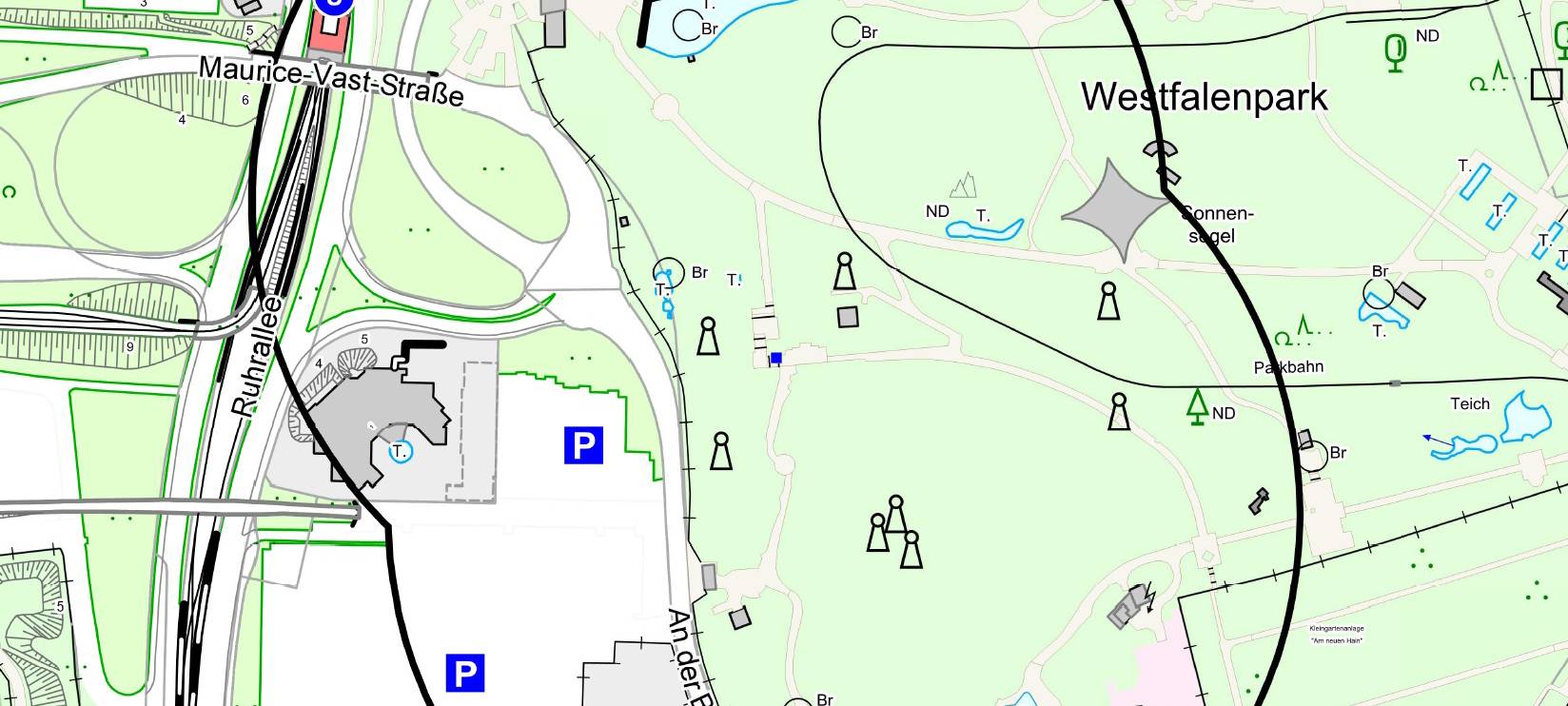 Evakuierungsradius der Entschärfung am 18. Februar 2021