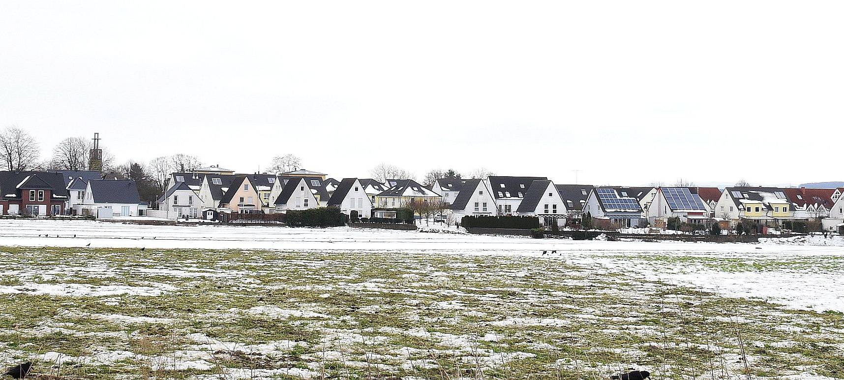 Auf dieser Fläche soll einmal ein reines Gewerbegebiet entstehen.