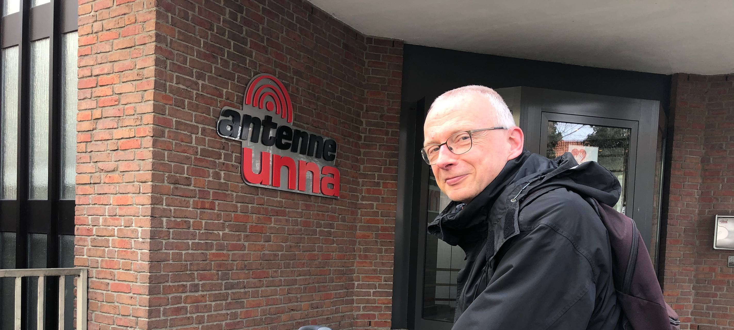 Andreas Milk fahrt mit dem Rad zur Arbeit.