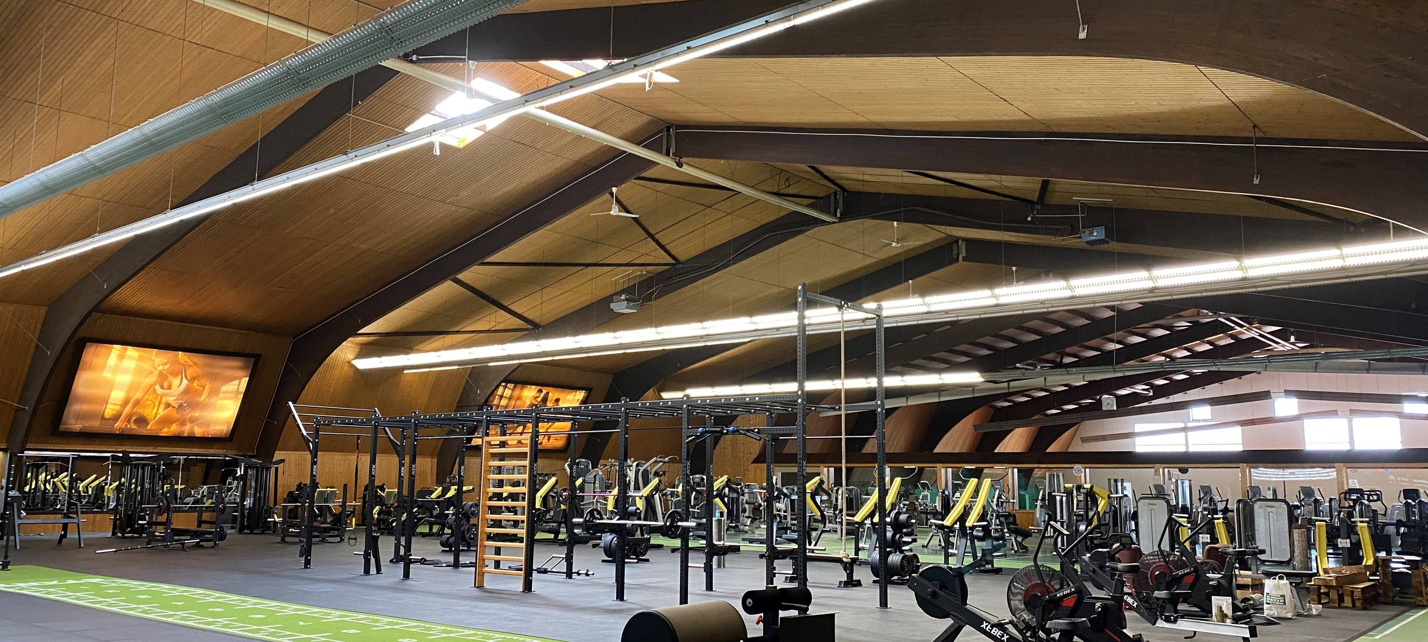 Alleine im Fitnessstudio in Lünen