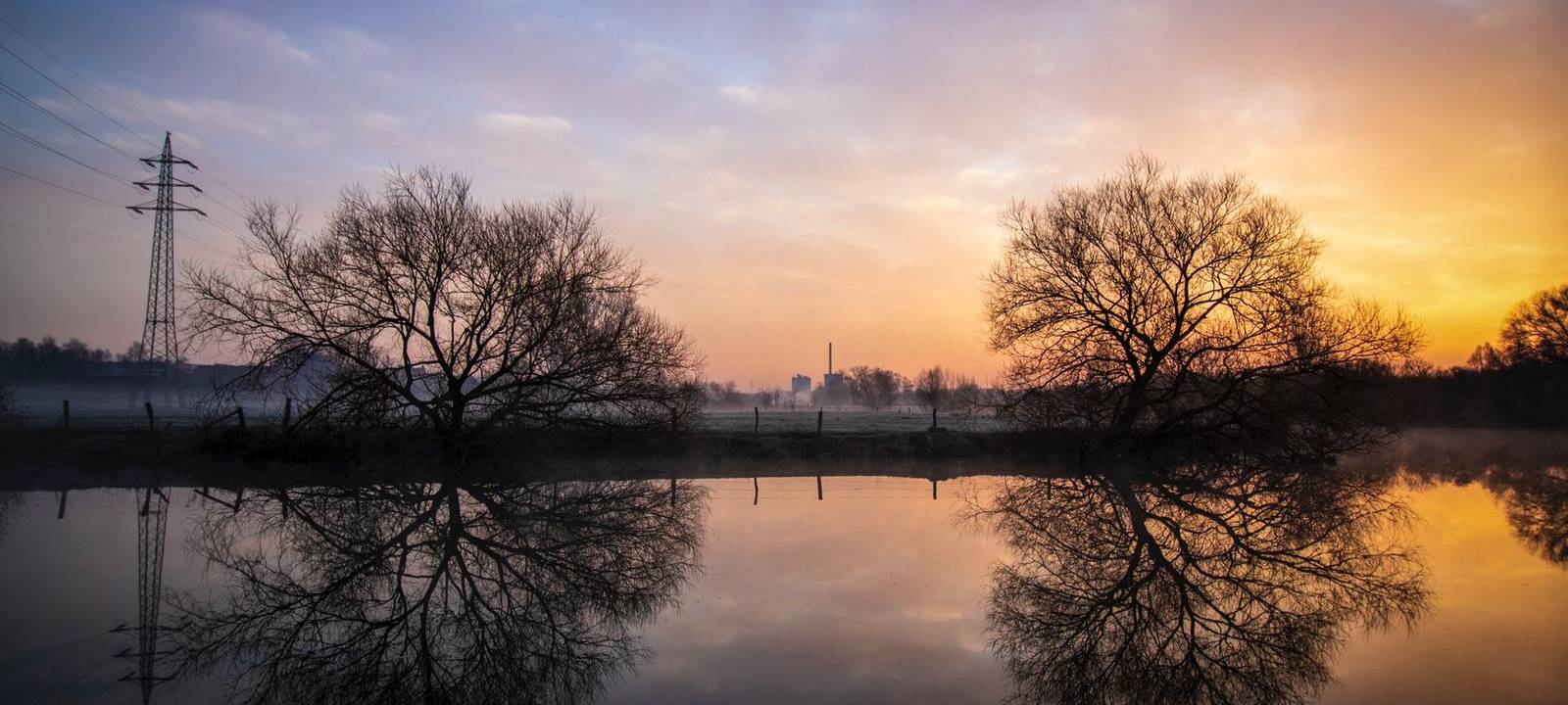 Unser Foto der Woche: Carolin Dihr hat es früh am Morgen in Werne in denr Lippeaue aufgenommen. Danke dafür!