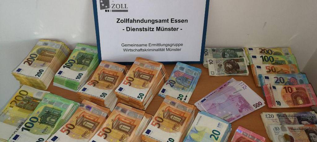 145.000 Euro Bargeld sichergestellt