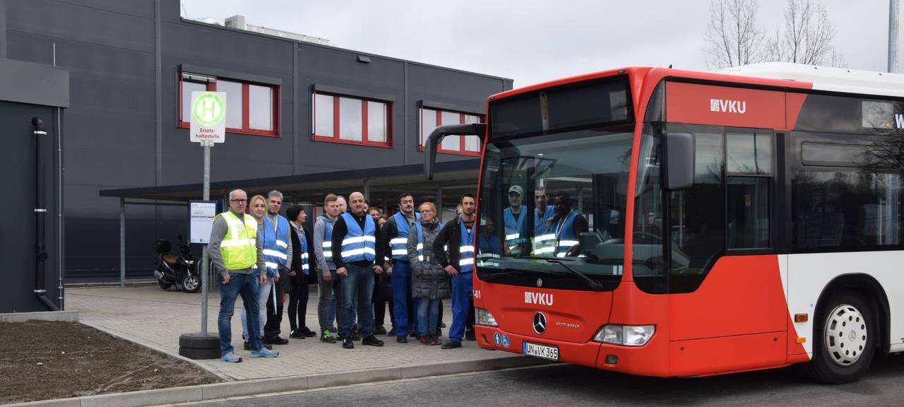 Zusatzfahrplan für Mitarbeiter