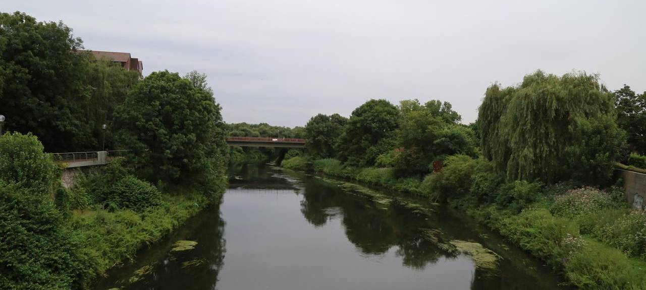Die Lippe in Lünen