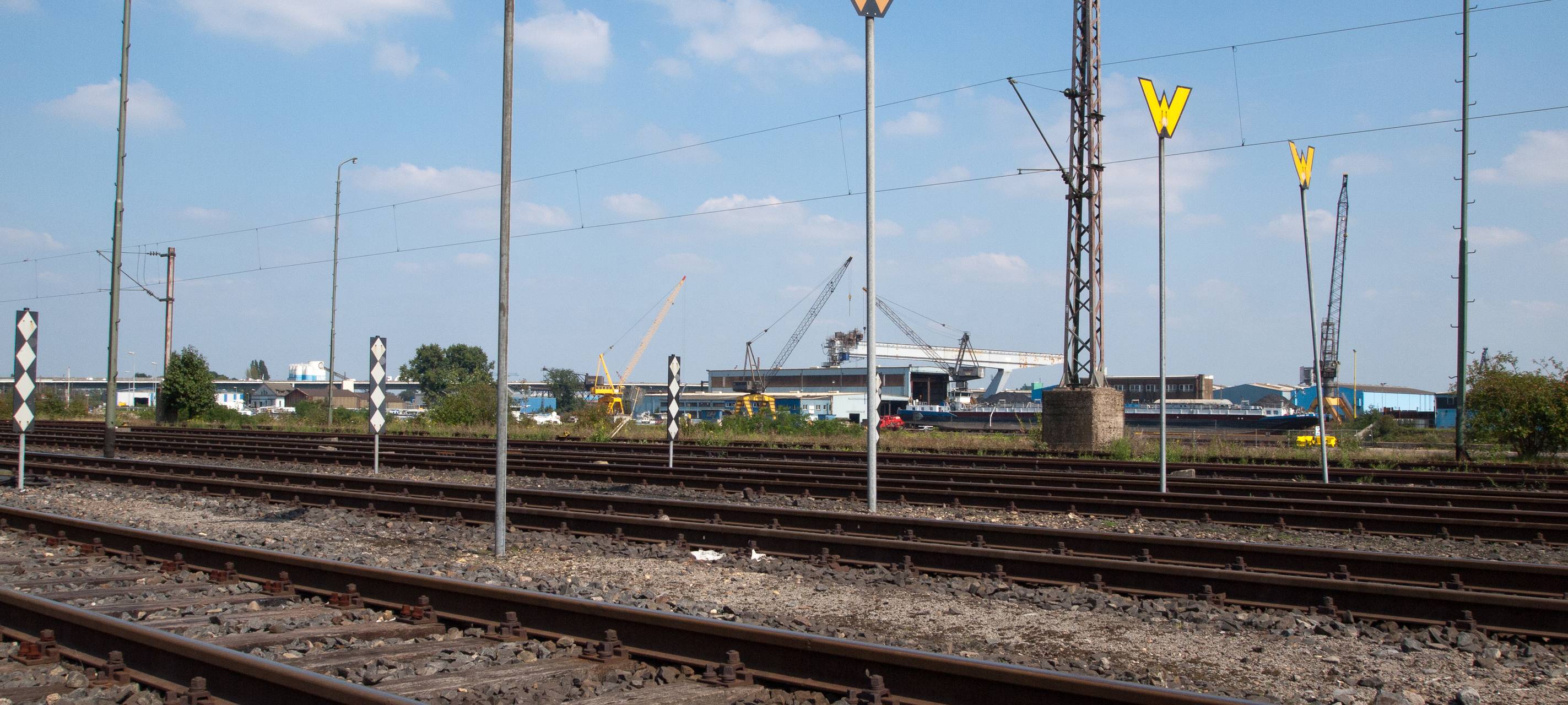Wieder Unfall mit Güterzug am Dortmunder Hafen