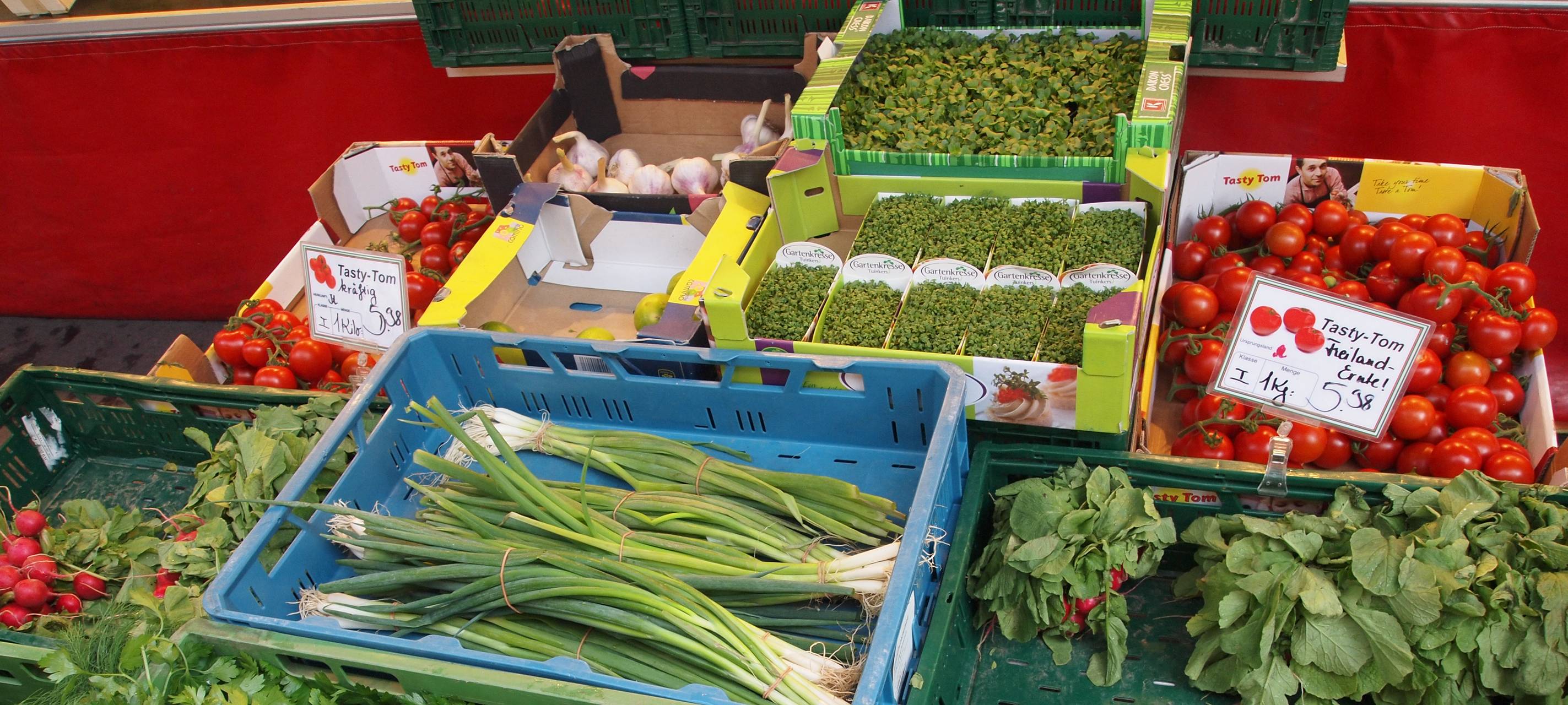 Unna: Kleinerer Wochenmarkt