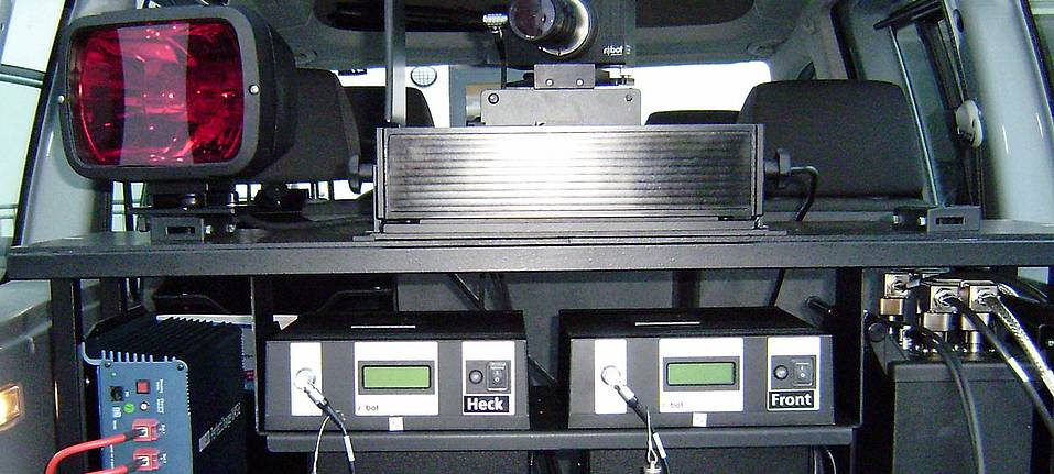 Blitzerfahrzeug des Kreises Unna