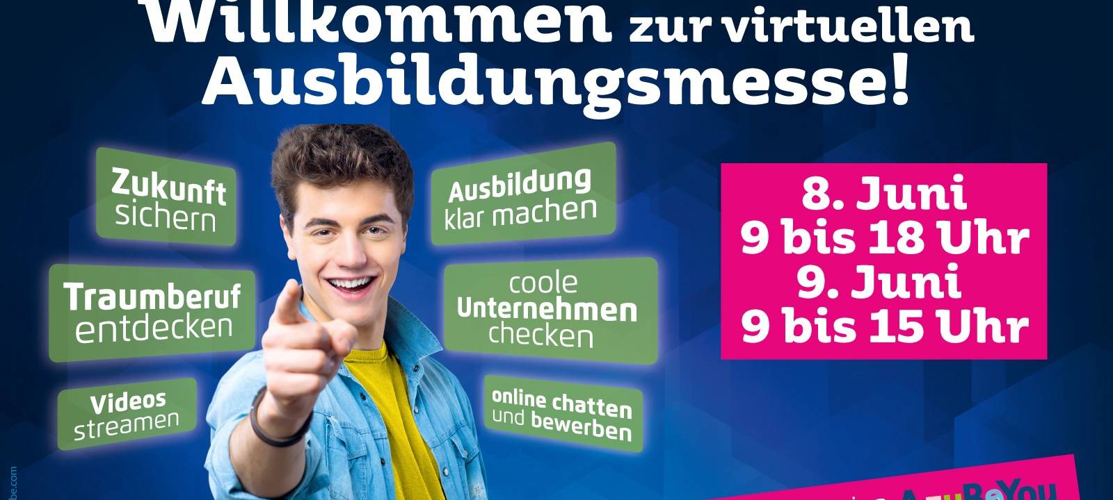 Neue Online-Ausbildungsmesse fürs Ruhrgebiet