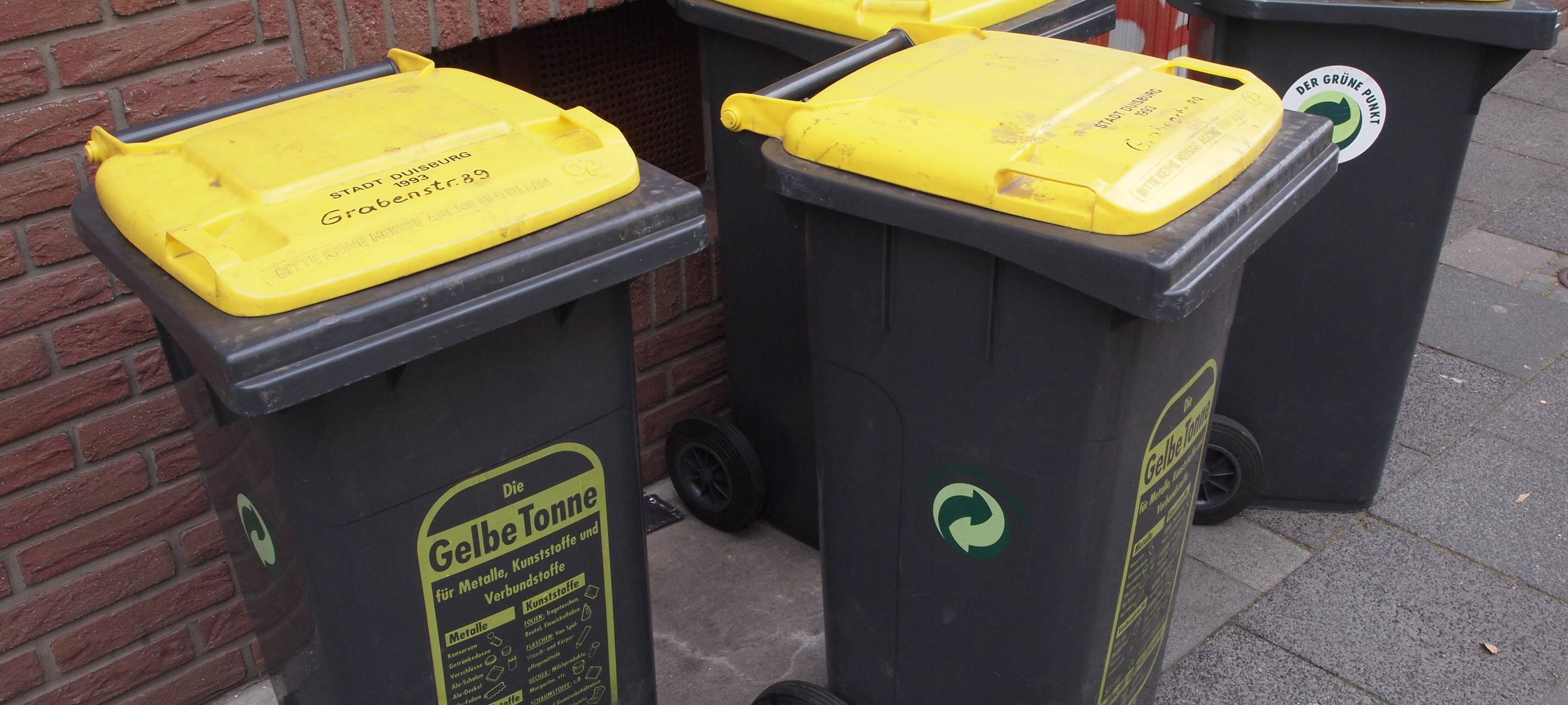 Abfälle zu Kunststoffsäcken