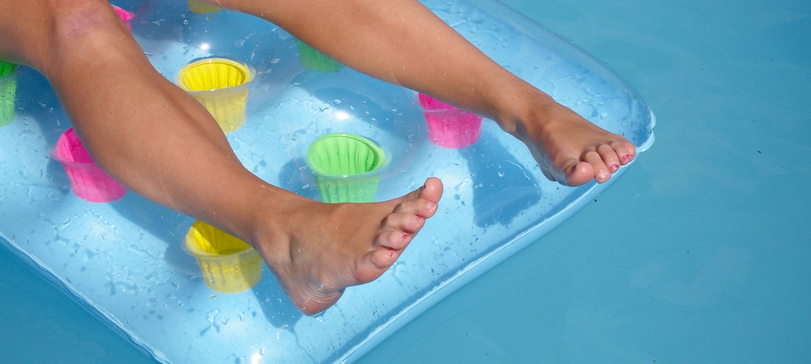 Wasserrohrbruch im Freibad behoben